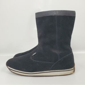 Vans Savanna Suede Leather Faux Sherling Warm Boot